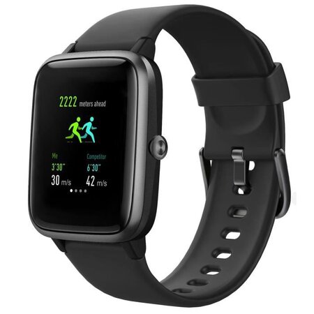 GPS SMARTFIT montre connectée GPS - Multisports - Cardio - Bluetooth - IP68 - Noir