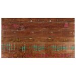 vidaXL Dessus de table 100x60x3 8cm rectangulaire bois massif récupéré