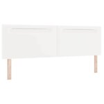 vidaXL Cadre de Lit avec Matelas Blanc 180 x 200 cm Faux cuir