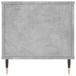 vidaXL Table basse Gris béton 90x44 5x45 cm Bois d'ingénierie