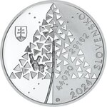 Pièce de monnaie 10 euro Slovaquie 2024 argent BE – Rapport Vrba-Wetzler sur les camps d'extermination nazis d'Auschwitz et de Birkenau