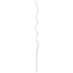 vidaXL Supports de plantes en spirale 50 Pièces Acier galvanisé 110 cm