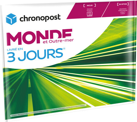 Enveloppe Chronopost - 1 kg - Monde et Outre-Mer