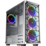 XIGMATEK BOITIER PC Venom X Arctic - Moyen Tour - Blanc - Verre trempé - Format ATX (EN45785)