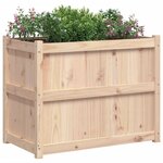 vidaXL Jardinière 90x50x70 cm bois de pin massif