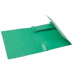 Chemise 3 rabats Exacompta  Cartobox dos de 2.5, 4, 5 et 6cm en carte lustrée coloris au choix.
