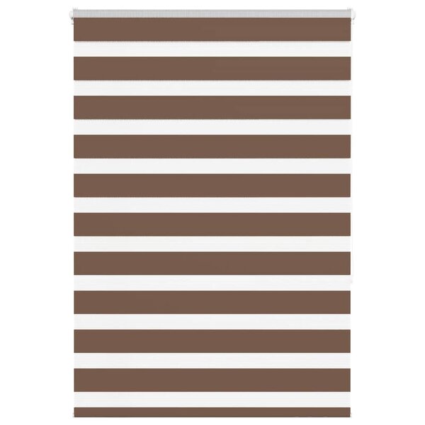 vidaXL Store zèbre marron 110x150cm largeur du tissu 105 9cm polyester