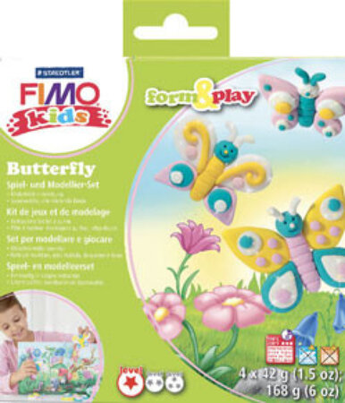Kit Pâte Fimo Kids Papillon 8034.10 ly