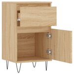 vidaXL Buffet chêne sonoma 40x35x70 cm bois d'ingénierie