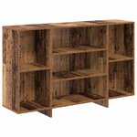 vidaXL Buffet Bois ancien 120 x 30 x 75 cm Bois d'ingénierie