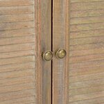 vidaXL Buffet Blanc 60x30x80 cm Bois massif