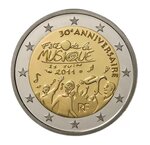 2 euros commémorative France 2011 - Fête de la Musique.