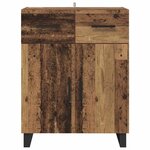 vidaXL Buffet Bois Ancien 69 5 x 34 x 90 cm Bois d'ingénierie