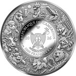 Monnaie KNIT HAPPENS AGAIN AI-NIMALS Chaos at the Farm 1 Oz Argent 1000 Francs Cameroon 2026 (PRÉCOMMANDE)