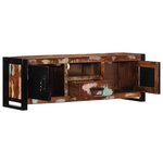 vidaXL Meuble TV 100x30x35 cm bois de récupération massif