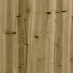 vidaXL Salon de jardin avec coussins 10 Pièces bois de pin imprégné