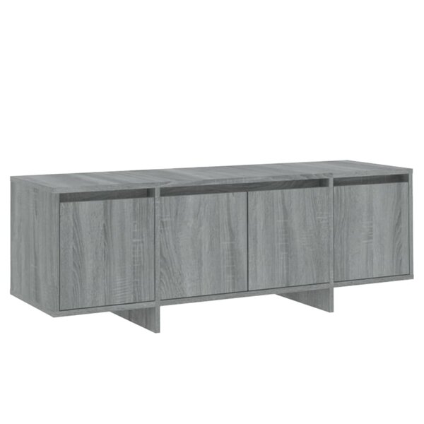 vidaXL Meuble TV Sonoma gris 120x30x40 5 cm Bois d'ingénierie