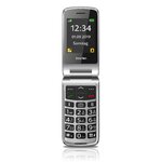 Téléphone à clapet senior beafon sl595 plus - noir