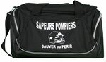 Sac de sport 55 L - SAPEURS POMPIERS sauver ou périr - casque F1 - noir