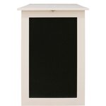 Table murale pliante avec tableau ardoise ezio