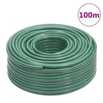 vidaXL Tuyau d'arrosage vert 0 5" 100 m PVC