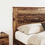 vidaXL Tête de lit Bois Ancien 140 cm Bois d'ingénierie