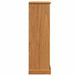 vidaXL Cabinet de salle de bain VIGO marron miel 67 5 x 34 x 110 cm