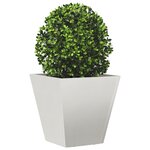 vidaXL Jardinières 2 Pièces 30x30x30 cm acier inoxydable
