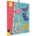 Jeu créatif - Origami - 24 modèles - Thème animaux - Stickers inclus - Dès 8 ans - Janod