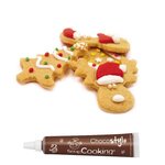 Préparation pour biscuits de noël + stylo chocolat