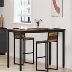 vidaXL Table de salle à manger / Table de repas Bois d'ingénierie