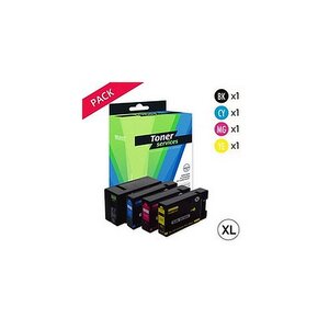 Compatible Canon PGI1500XL Pack 4 Cartouches Noir/couleurs (9182B004)