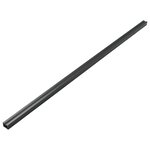 vidaXL Panneaux de terrasse solides et accessoires WPC 10 m² 4 m Noir