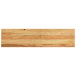 vidaXL Marches d'escalier 12 Pièces marron clair 100x25x2 cm chêne massif