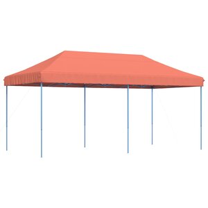 vidaXL Tente de fête Terre cuite 292 x 580 x 315 cm Tissu Oxford