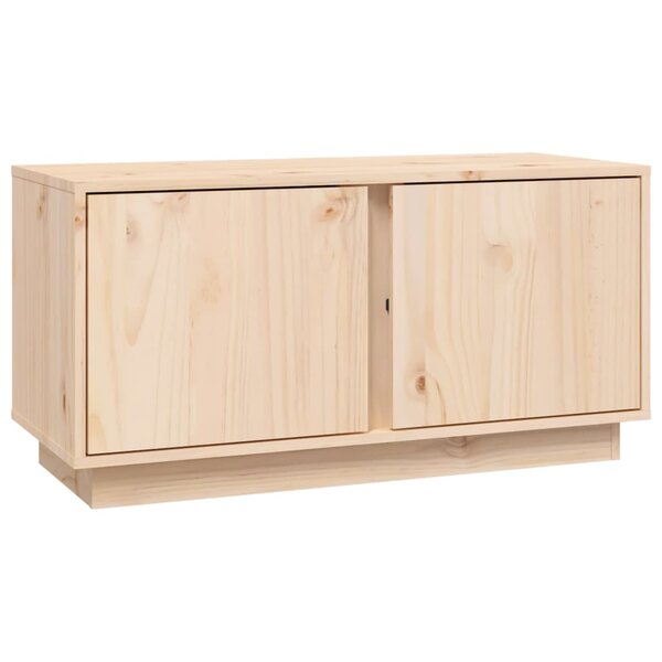 vidaXL Meuble TV 80x35x40 5 cm Bois de pin massif