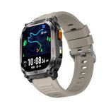Montre connectée NASA Daytona GPS - AMOLED 2 01"  IP68  40 j de veille - Silicone Gris