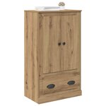 vidaXL Haut Armoire avec tiroir Chêne artisanal 60 x 35 5 x 103 5 cm