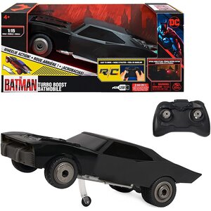 Spin Master 6061300 - Batman Movie Batmobile Turbo Boost