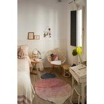 Tapis coton enfant - Radis rose - 100 x 150 cm