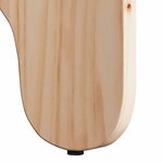 vidaXL Table basse 2 Pièces Naturel Bois de pin massif