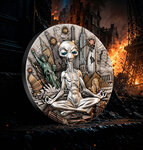 Monnaie DARKEST HOUR 2 Oz Argent 5$ Niue 2026 (PRÉCOMMANDE)
