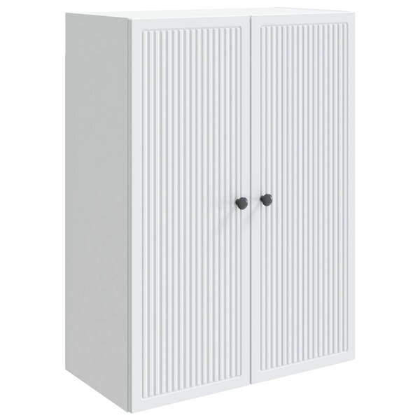 vidaXL Armoire Murale Blanc 66 x 34 5 x 90 cm Bois d'ingénierie