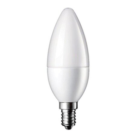 Ampoule e14 led 6w 220v c37 180° - blanc chaud 2300k - 3500k - silamp