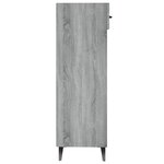 vidaXL Meuble à chaussures Sonoma gris 30x35x105 cm Bois d'ingénierie
