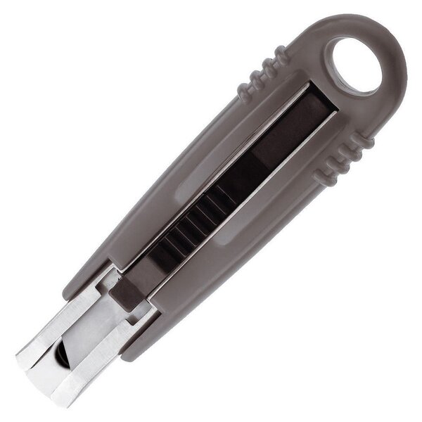 Cutter avec revêtement plastique lame rétractable bleu lame 18 mm