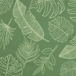 vidaXL Coussins Éparpillés Feuille 4 Pièces Motif feuille 50 x 50 cm