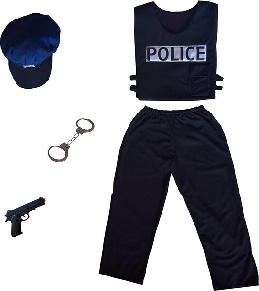 Deguisement policier 5-7 ans