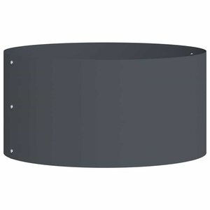 vidaXL Cache-pot de jardin Anthracite 40 x 40 x 20 cm Acier