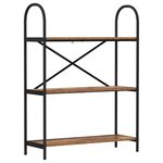 vidaXL Étagère Bois ancien 80 x 30 x 109 cm Bois d'ingénierie